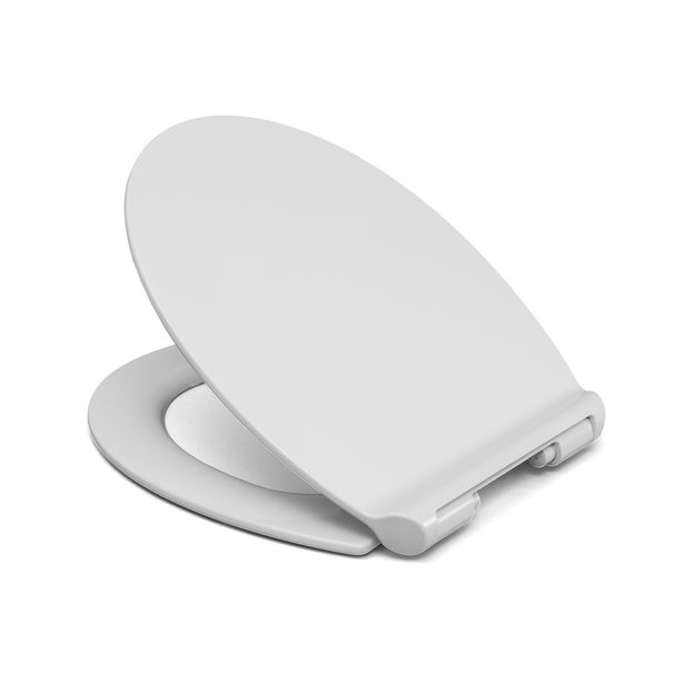 WC-istuinkansi cedo Slim softclose, Duroplast, valkoinen, kova