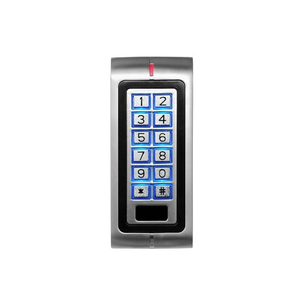 Koodinäppäimistö Sebury W1 RFID-lukijalla IP67, ulkokäyttöön