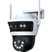 Lisävalvontakamera Celotron Nivian PT-Dual-Dome kamerapakettiin, 4MP (2+2) kaksoiskamera, yönäkö