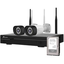 Valvontakamerapaketti Celotron Nivian Professional, 3MP, 2 kameraa, 10 kanavaa, 500GB