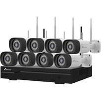 Valvontakamerapaketti Celotron Nivian Professional, 8x3MP kameraa, 16 kanavaa, langaton, yönäkö