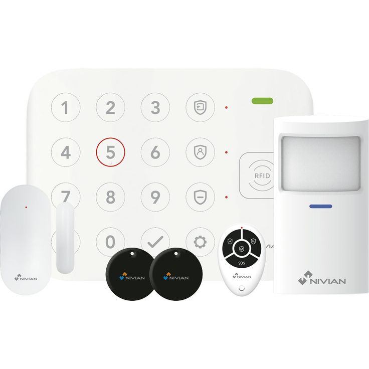 Hälytysjärjestelmä Celotron Nivian NVS-WIFI, RF-ID lukija + integroitu näppäimistö