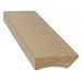 Jalkalista Cent, 12x42x3300mm, mänty, lakattu tumma tammi