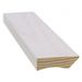 Jalkalista Cent, 12x42x3300mm, mänty, valkolakattu