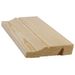 Jalkalista Cent, 15x70x3300mm, koristeellinen, mänty, käsittelemätön