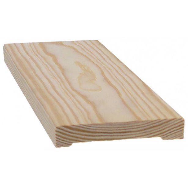 Peitelista Cent, 12x70mm, mänty, käsittelemätön, eri pituuksia