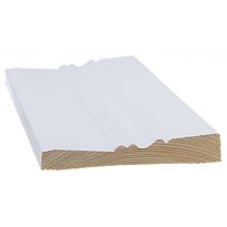 Peitelista/koristelista Cent, 3019P, 15x95x3300mm, mänty, valkoinen