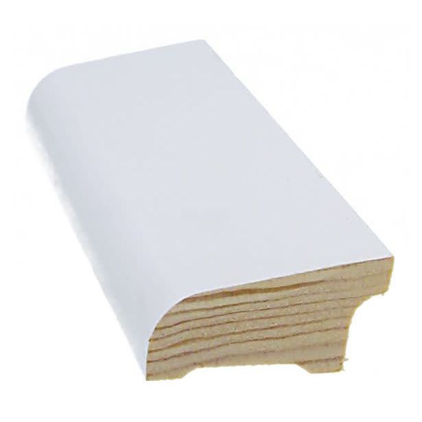 Parkettilista Cent, 21x45x3300mm, mänty, valkoinen