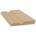 Jalkalista Cent, 15x95x3300mm, koristeellinen, mänty, käsittelemätön
