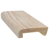 Jalkalista Cent, 20x70x3300mm, johtoura, mänty, käsittelemätön
