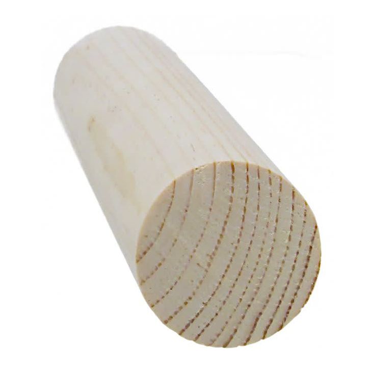 Pyörölista Cent, 40x2400mm, mänty, puuvalmis
