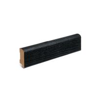 Jalkalista Cent, 12x42x3050mm, MDF, grafiitti