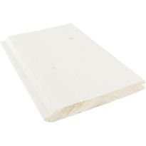 Hirsipaneeli Cent, 20x170mm, kuusi, valkolakattu, eri pituuksia