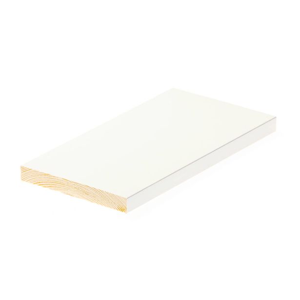 Smyygilista Cent, 15x120mm, mänty, valkoinen, eri pituuksia