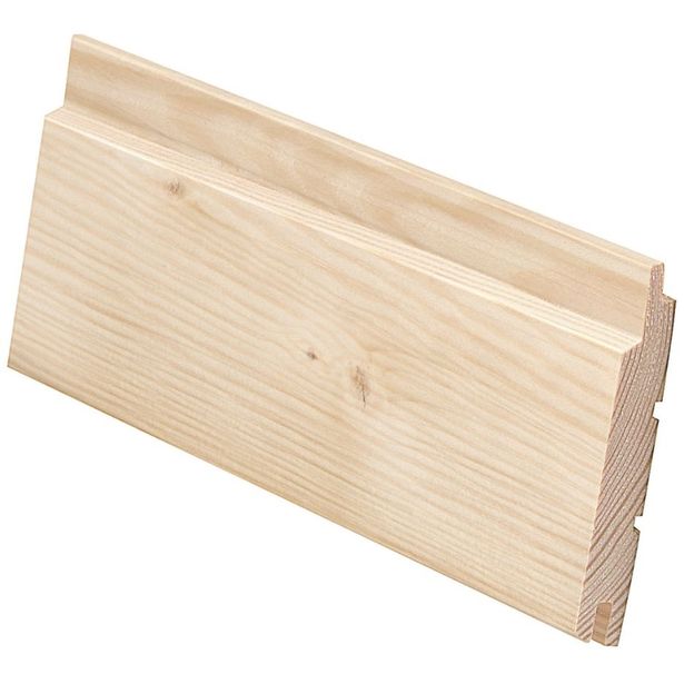 Sisustuspaneeli Cent STV, 15x95x3280mm, mänty, käsittelemätön, päätypontattu