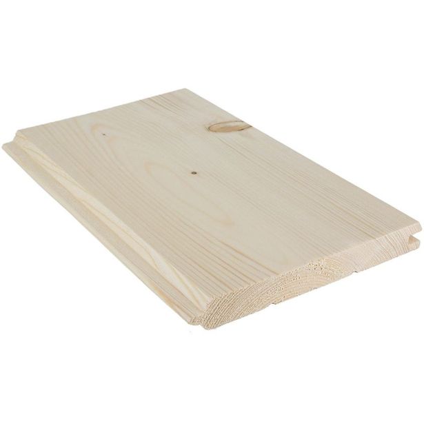 Hirsipaneeli Cent, 20x170x4200mm, kuusi, käsittelemätön