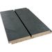 Ulkoverhouspaneeli Cent Raita 23x120x4200mm, 2x maalattu, harmaa