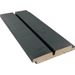 Ulkoverhouspaneeli Cent Raita valeura 23x145x4200mm, 2x maalattu, harmaa