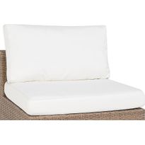Pehmusteen päällinen Bahamas- keskimoduuliin, valkoinen