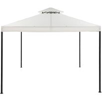 Paviljonki Bermuda 3x4m, luonnonvalkoinen