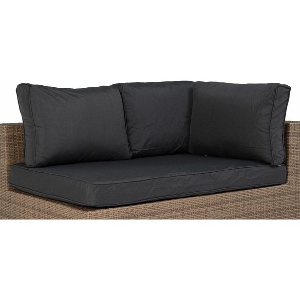 Pehmusteen päällinen Bahamas- päätymoduuliin, harmaa