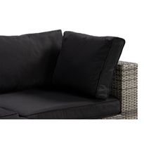 Pehmusteen päällinen Bahamas- kulmamoduuliin, musta