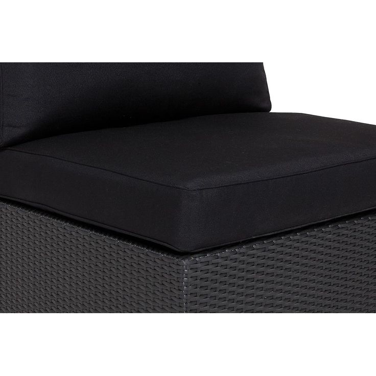 Pehmusteen päällinen Bahamas- keskimoduuliin, musta