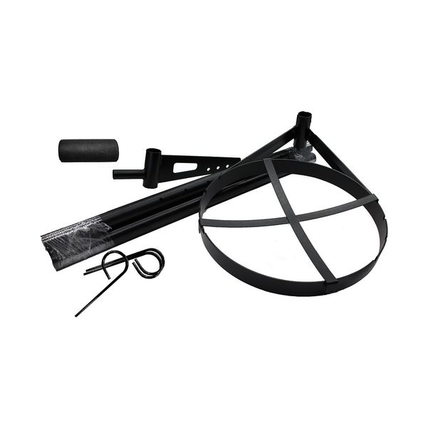 Pystyputki- ja tasosetti Carelia Grill®, 3,5cm putkelle, 3kpl/pkt