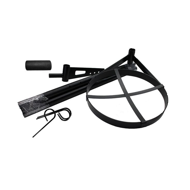 Pystyputki- ja tasosetti Carelia Grill®, 3,5cm putkelle, 3kpl/pkt