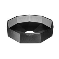 Tuplapohja kipinäsuojalla Carelia Grill® 9K-80, 2mm