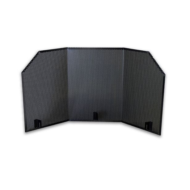 Tuuli- ja kipinäsuoja Carelia Grill® 9K-100, musta