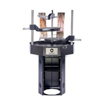 Pihagrilli Carelia Grill® 9K-80 Premium, korkea, ilman huuvaa, musta