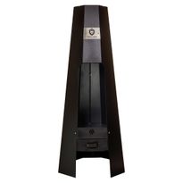 Ulkotulisija Carelia Grill® A-Fire, 1500x600x600mm, musta