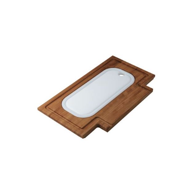 Leikkuulauta CM 270x450mm, iroko + muovi, Ariel-altaalle