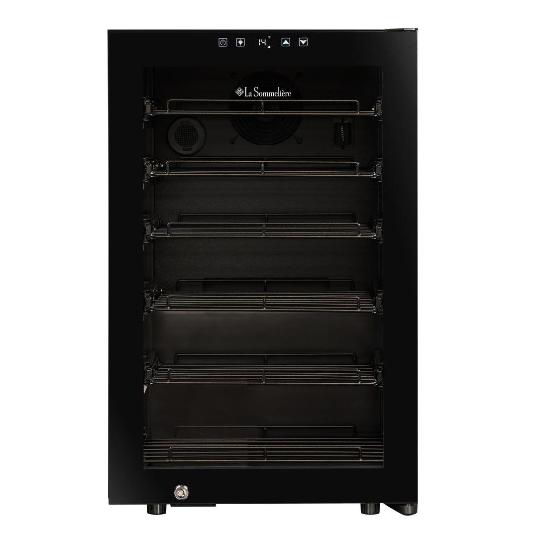 Viinikaappi La Sommeliere COLLECTION, 450X706mm, musta