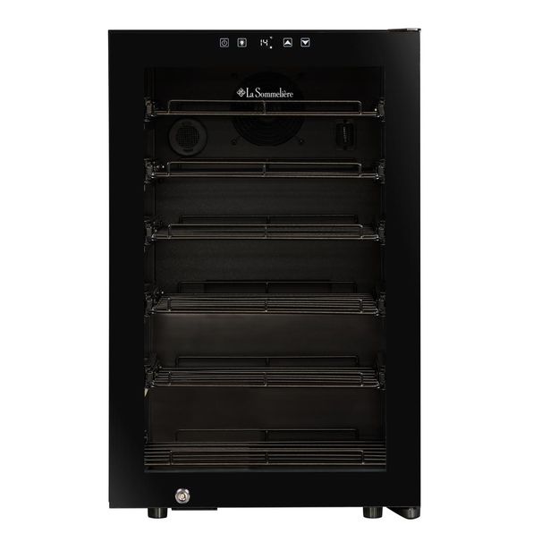 Viinikaappi La Sommeliere COLLECTION, 450X706mm, musta