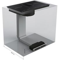 Liitäntäsarja hiilisuodattimelle Cylinda, 6 cm pöytätuulettimeen