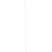 Sivulista jääkaappiin ja pakastimeen Cylinda S2/4 155 cm valkoinen
