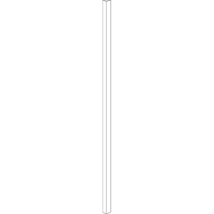 Sivulista jääkaappiin ja pakastimeen Cylinda S2/4 155 cm valkoinen