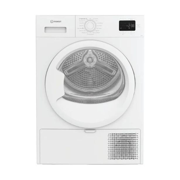 Kuivausrumpu Indesit CYSD83DWWEE, 60cm, valkoinen