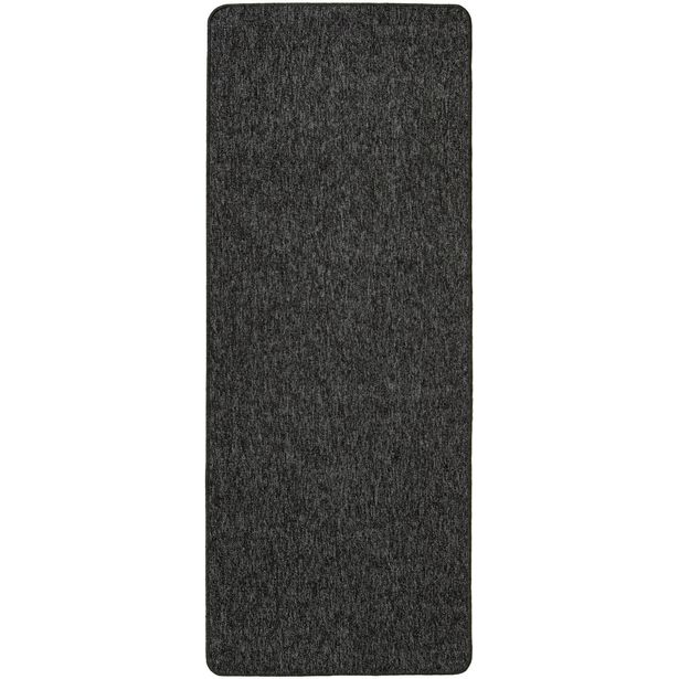 Käytävämatto ihankotona Carina 80x350cm musta/harmaa