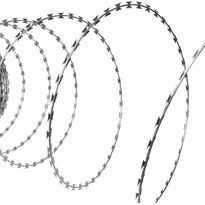 Concertina NATO Razor Wire Galvanised Steel 150 m