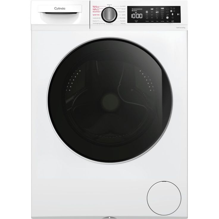 Kuivaava pesukone Cylinda FTTK4385D, 8/5kg, 1400rpm