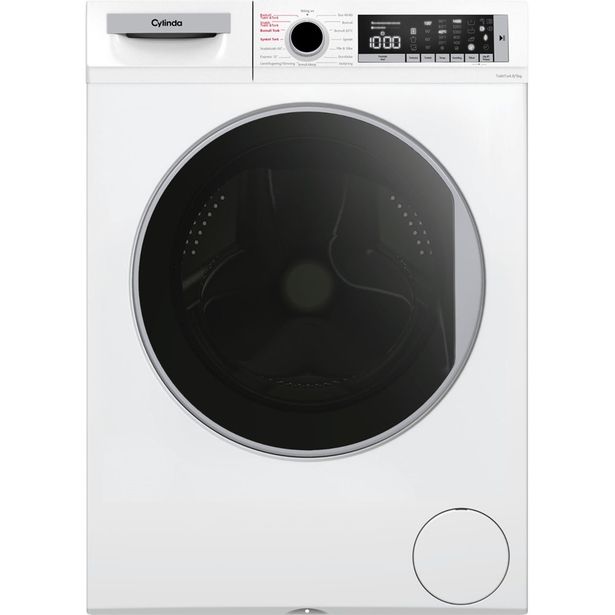 Kuivaava pesukone Cylinda FTTK4585D, 8/5kg, 1400rpm
