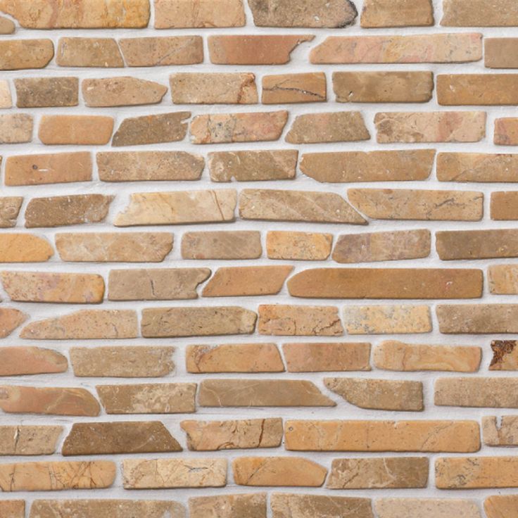 Marmorimosaiikki Qualitystone Stick Mustard, verkolla, 10 mm x vapaa mitta