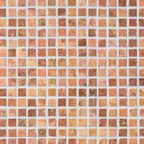 Marmorimosaiikki Qualitystone Square Terra, verkolla, 20 x 20 mm