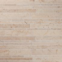 Sauvamosaiikki Qualitystone Crema Light, kiiltävä, verkolla, vapaa mitta