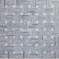 Luonnonkivimosaiikki Qualitystone Parquet, liuskekivi ja marmori verkolla, 300 x 300 mm
