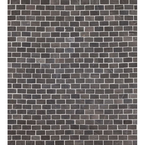 Mosaiikkilaatta Qualitystone Brick Mini Grey, 20x40mm