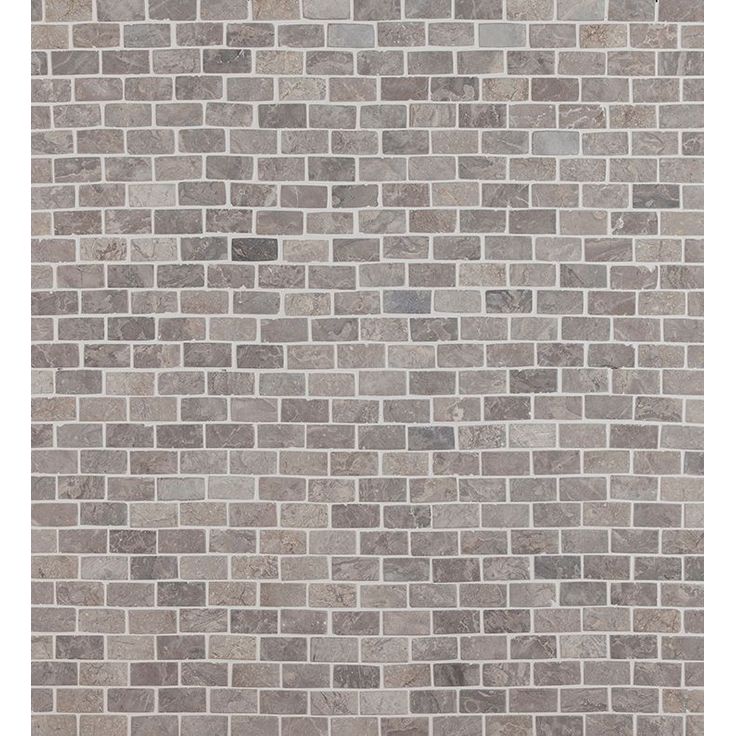 Mosaiikkilaatta Qualitystone Brick Mini Light Grey, 20x40mm